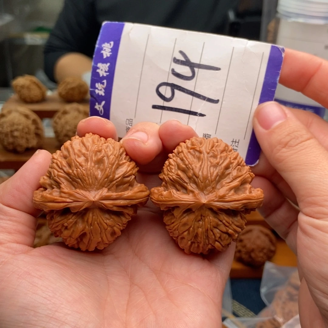 把件文玩核桃43白狮子