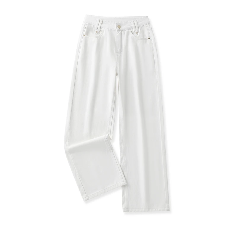 直筒牛仔裤女百搭显瘦裤子透气时尚休闲春夏款LW83-3