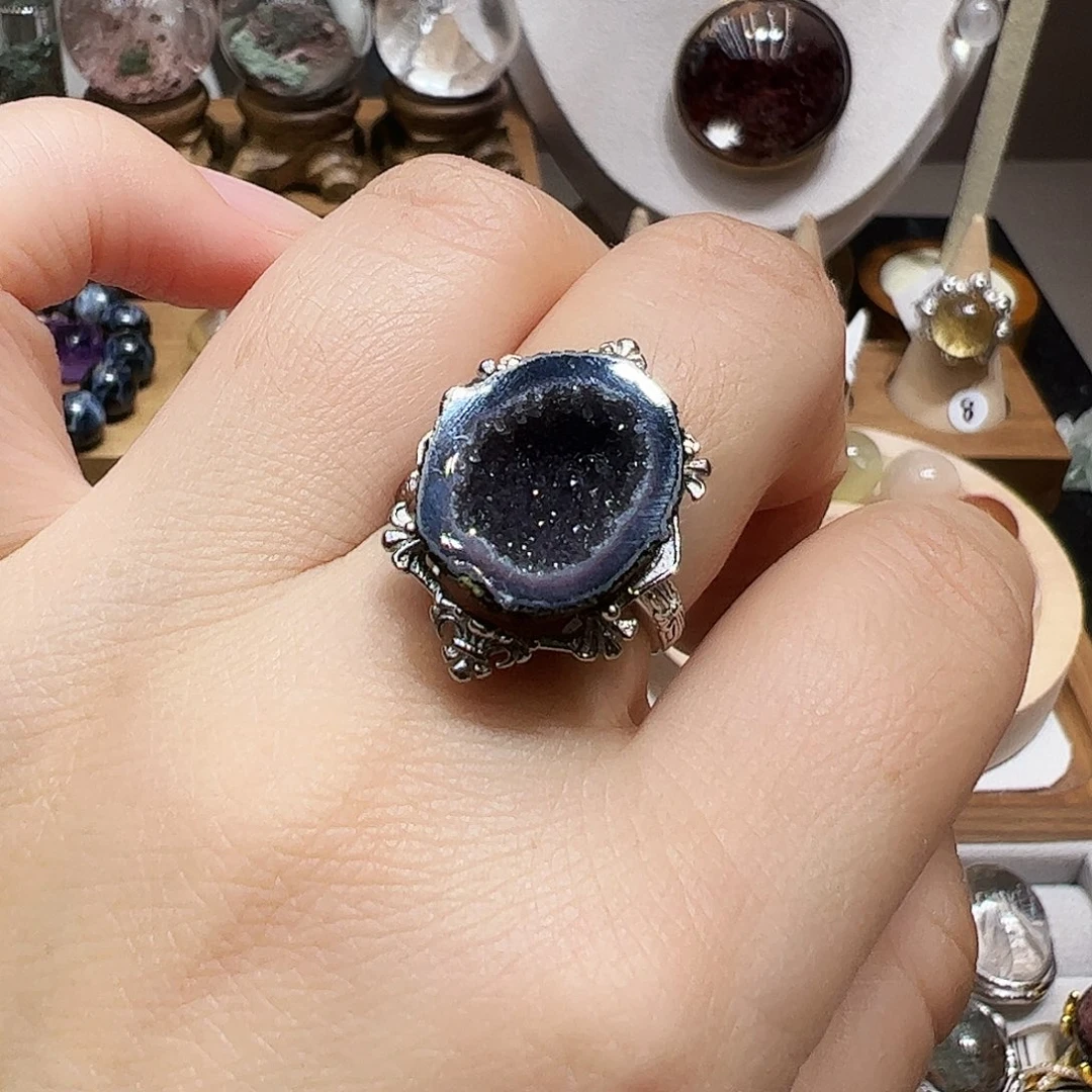 小***儿珠宝半成品水晶银S925镶嵌