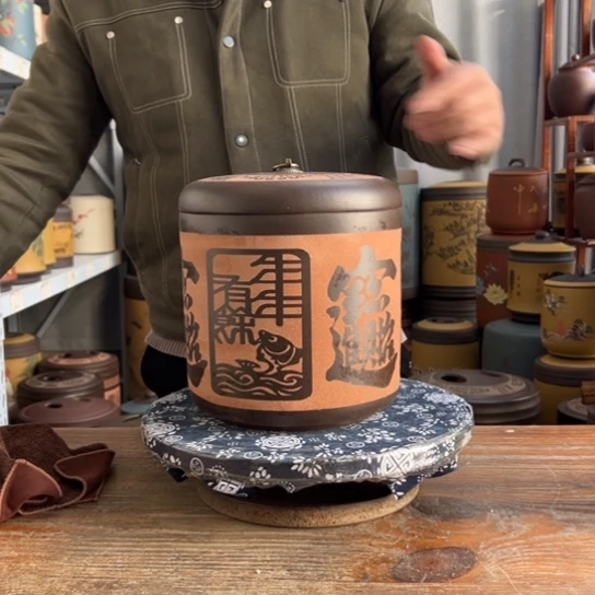 紫砂茶叶罐紫砂艺术