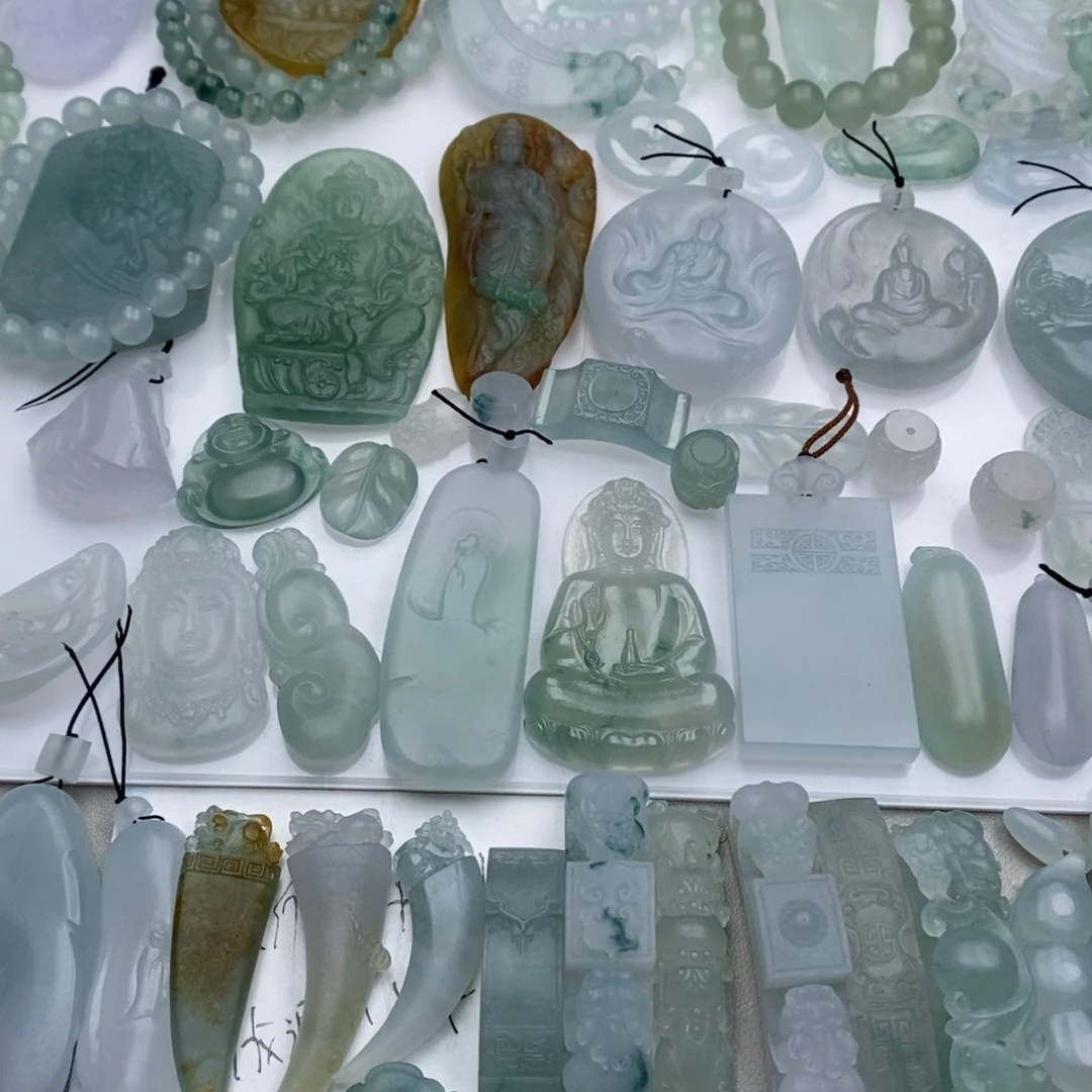 未镶嵌定制翡翠联系客服链接，勿拍！！！