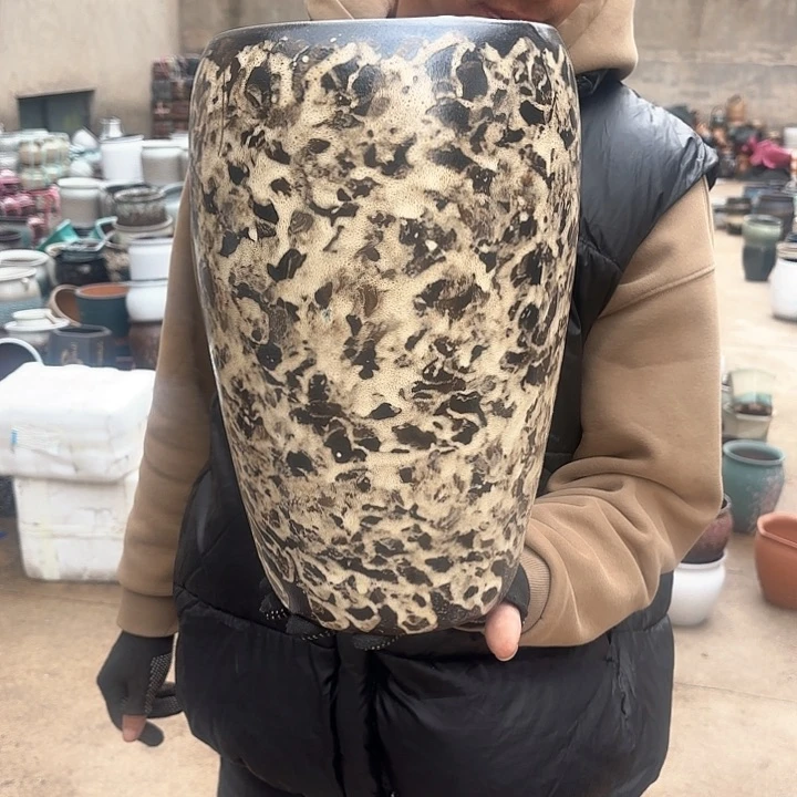 红陶侘寂风口径19高度33