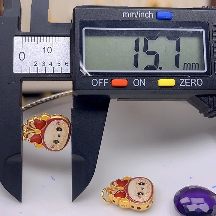 银S925镶嵌颈饰紫晶紫晶925镶嵌23