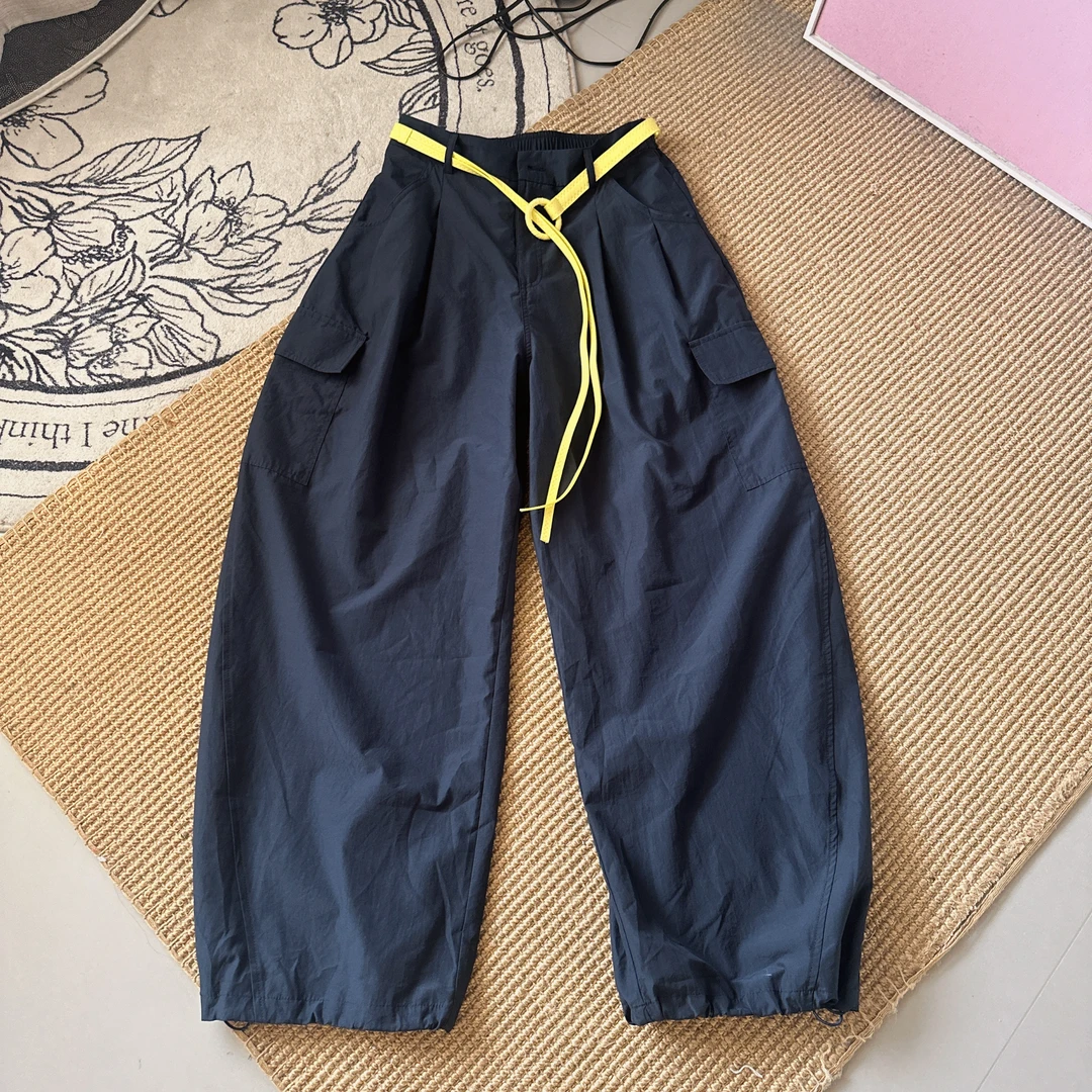 3【大小姐家】欧韩货工装弯刀休闲裤272621