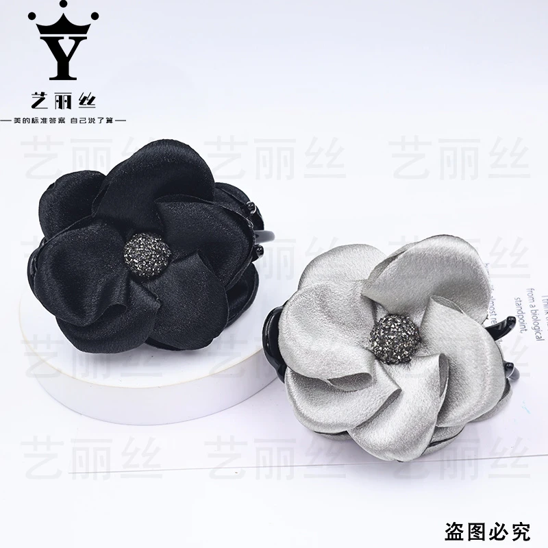 艺丽丝 东方之珠 [桂花香] 云纱花瓣丸子夹8cm YL1191