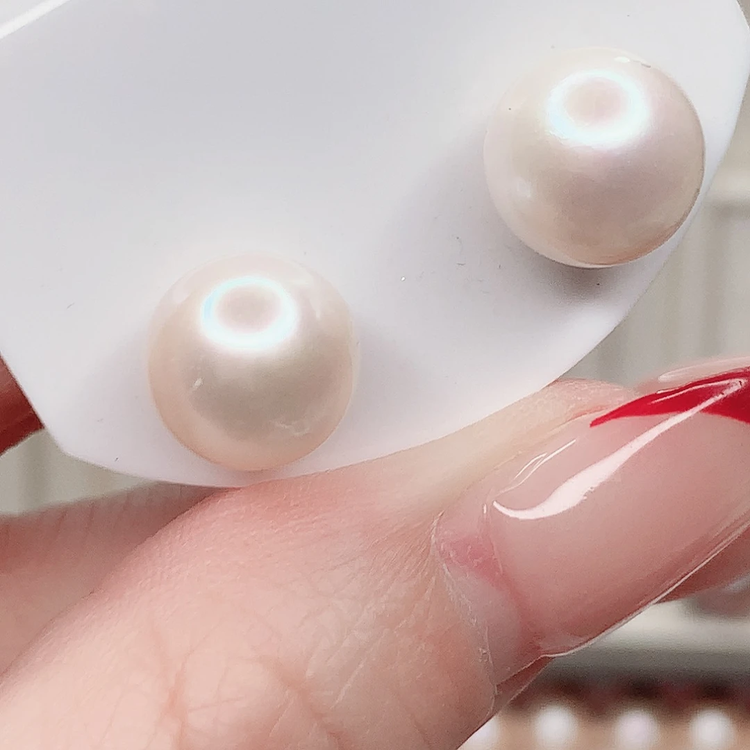 淡水珍珠吊坠(不含链)银S925镶嵌