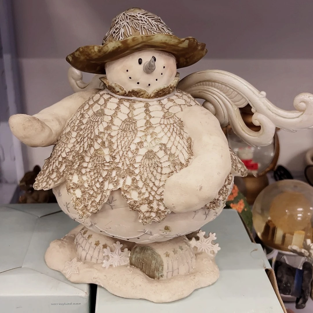 树脂糖**咪中古摆件默认微瑕