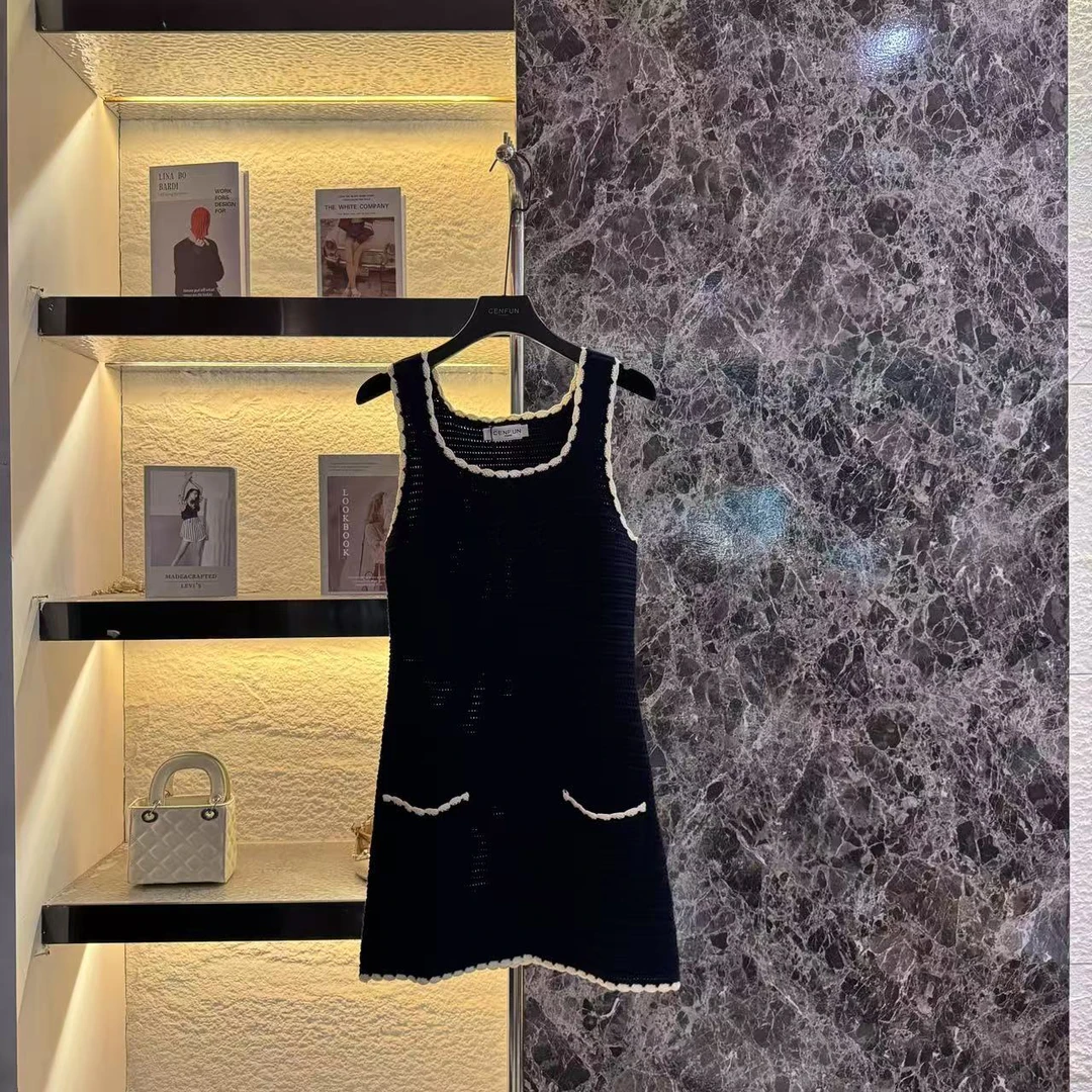 【CENFUN】319*2025新款小香吊带背心裙E001400