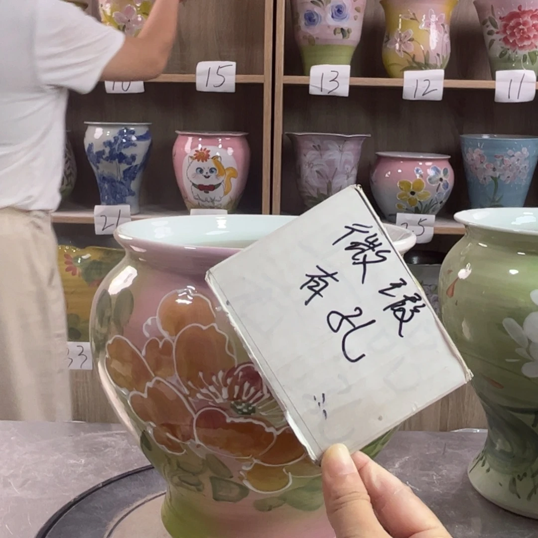 景德镇陶瓷花盆花盆