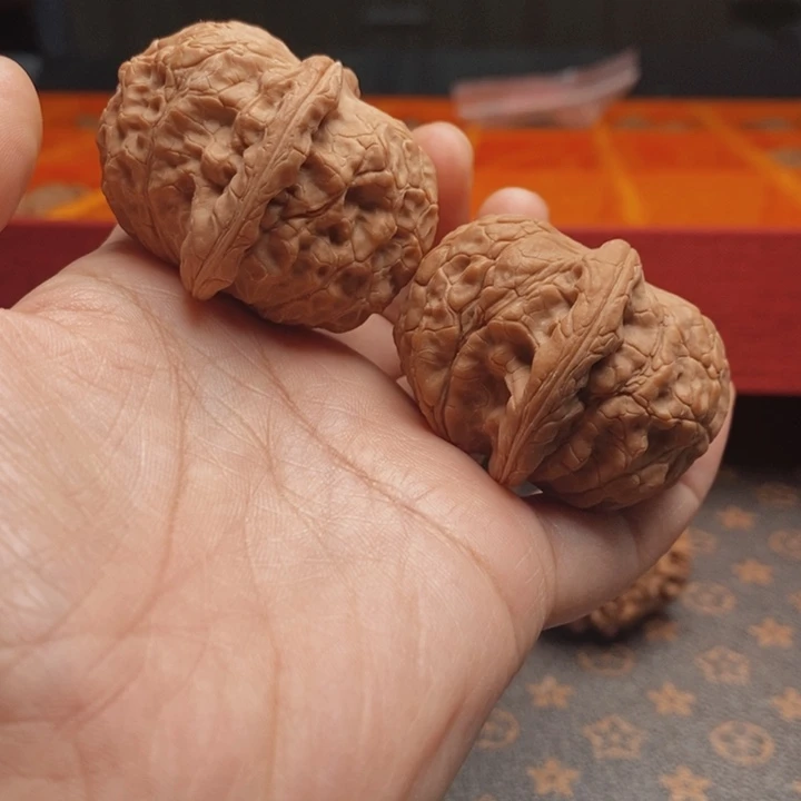 把件文玩核桃血麒麟45尺