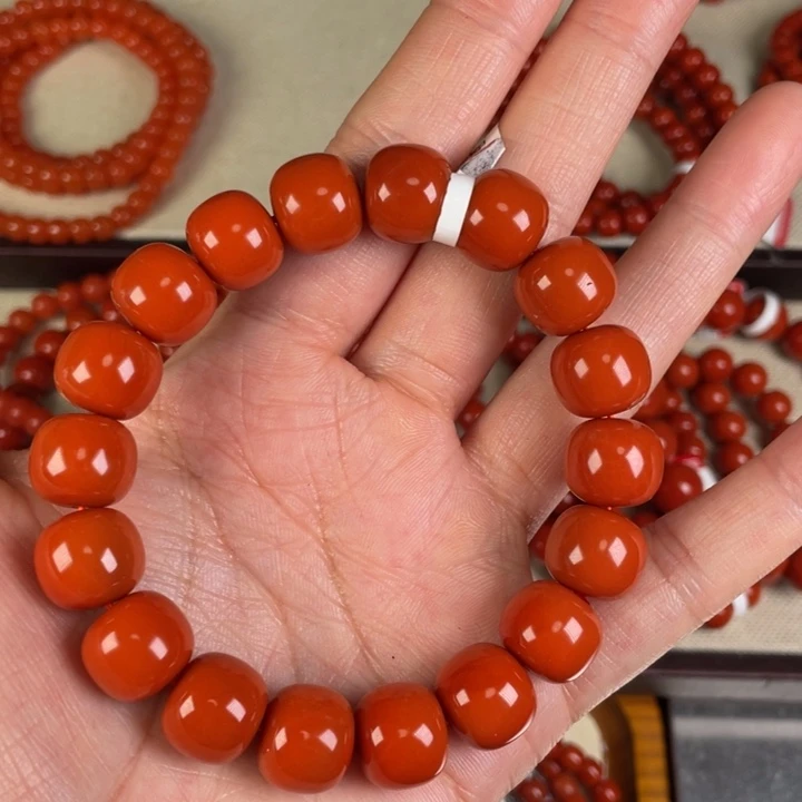 南红玛瑙手链未镶嵌S****d