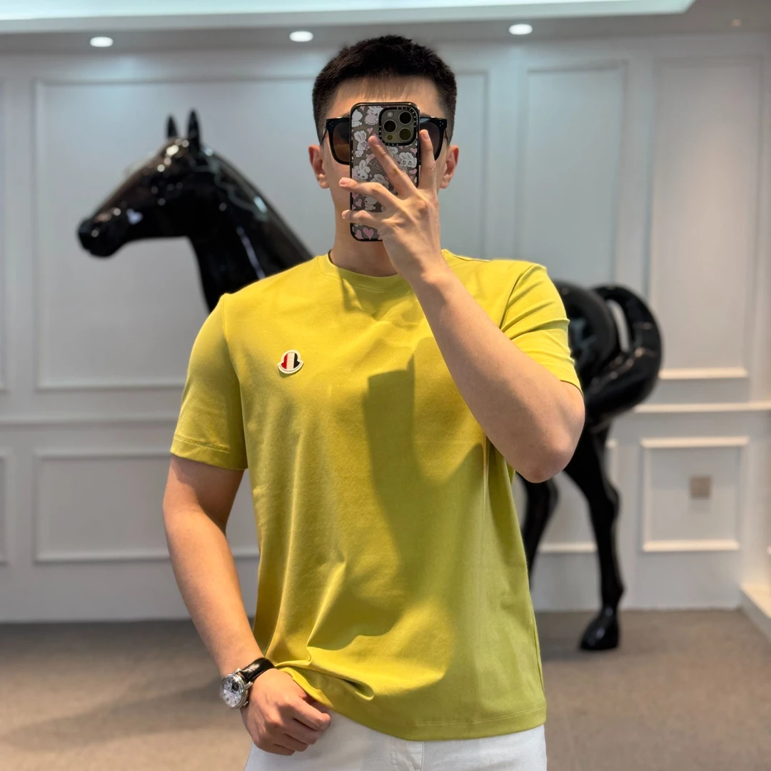 古帝特尼>“简约多色“春夏季新款男士潮流轻奢时尚圆领短袖Z-25327