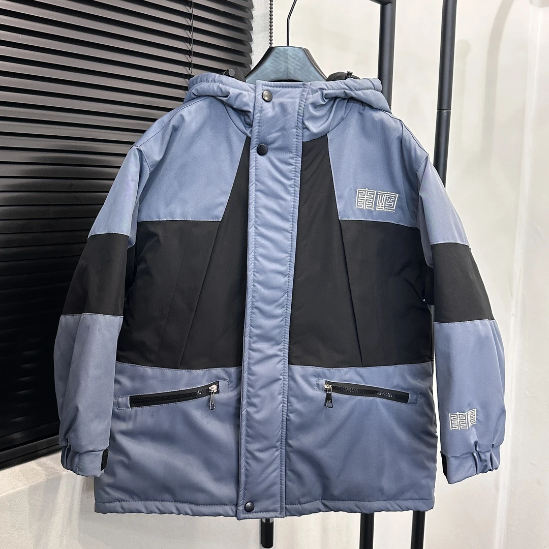 【断码清仓】7599儿童冬装新款韩版棉衣男童冬季韩版休闲派克服童装