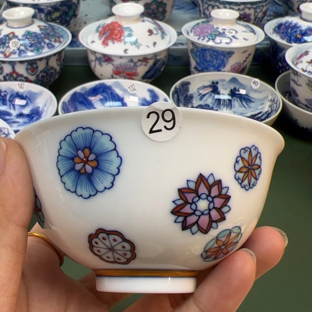 木木景德镇纯手绘茶具29