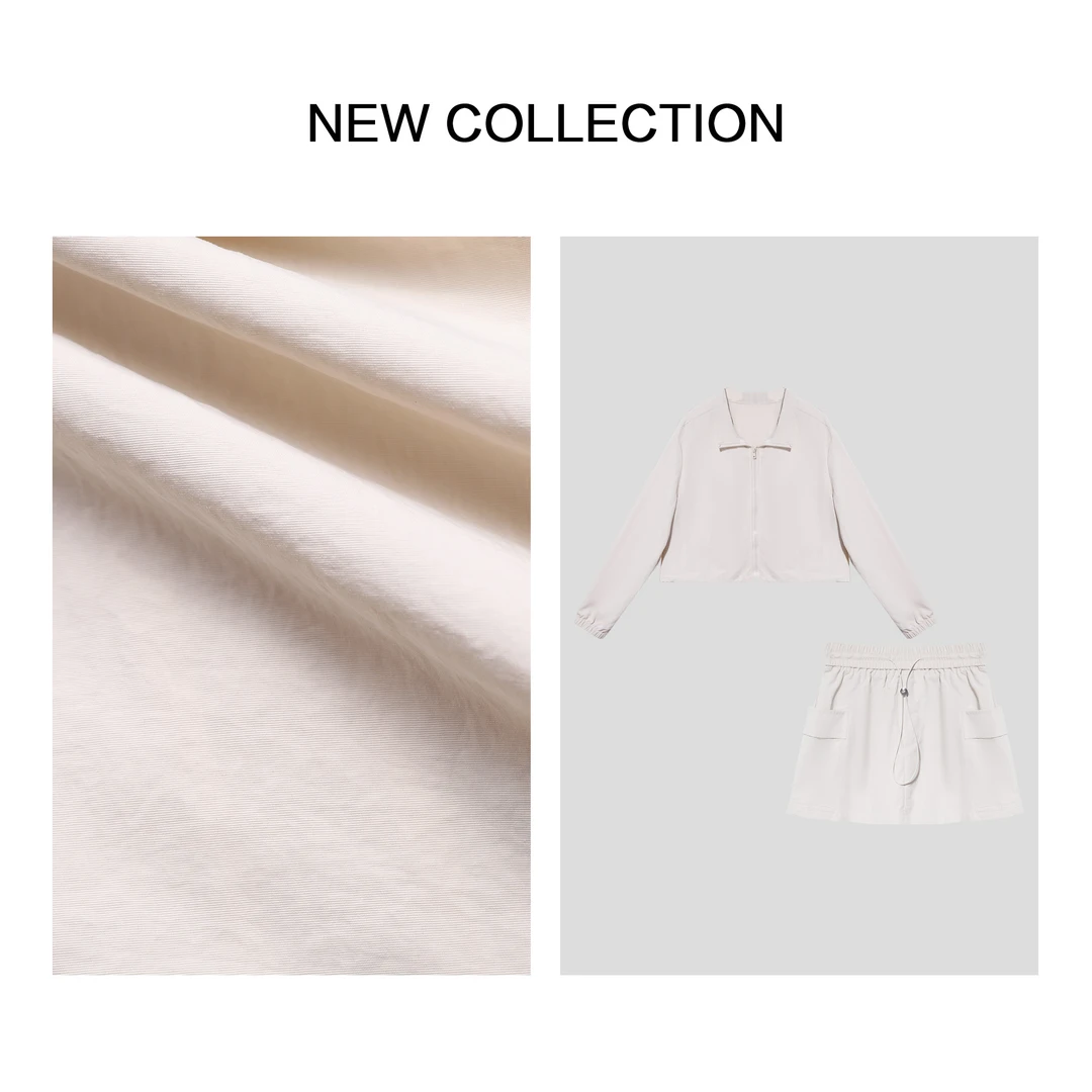 【静秋专属】D3F39007B 女士休闲轻奢套装