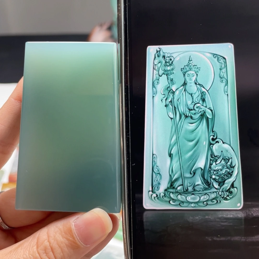 定制翡翠未镶嵌包工