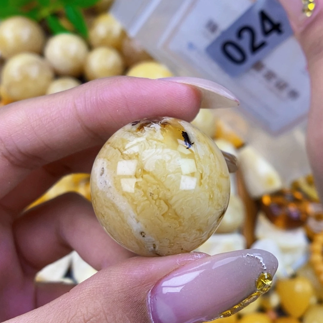 琥珀未镶嵌珠宝奇石27.8 奥利奥