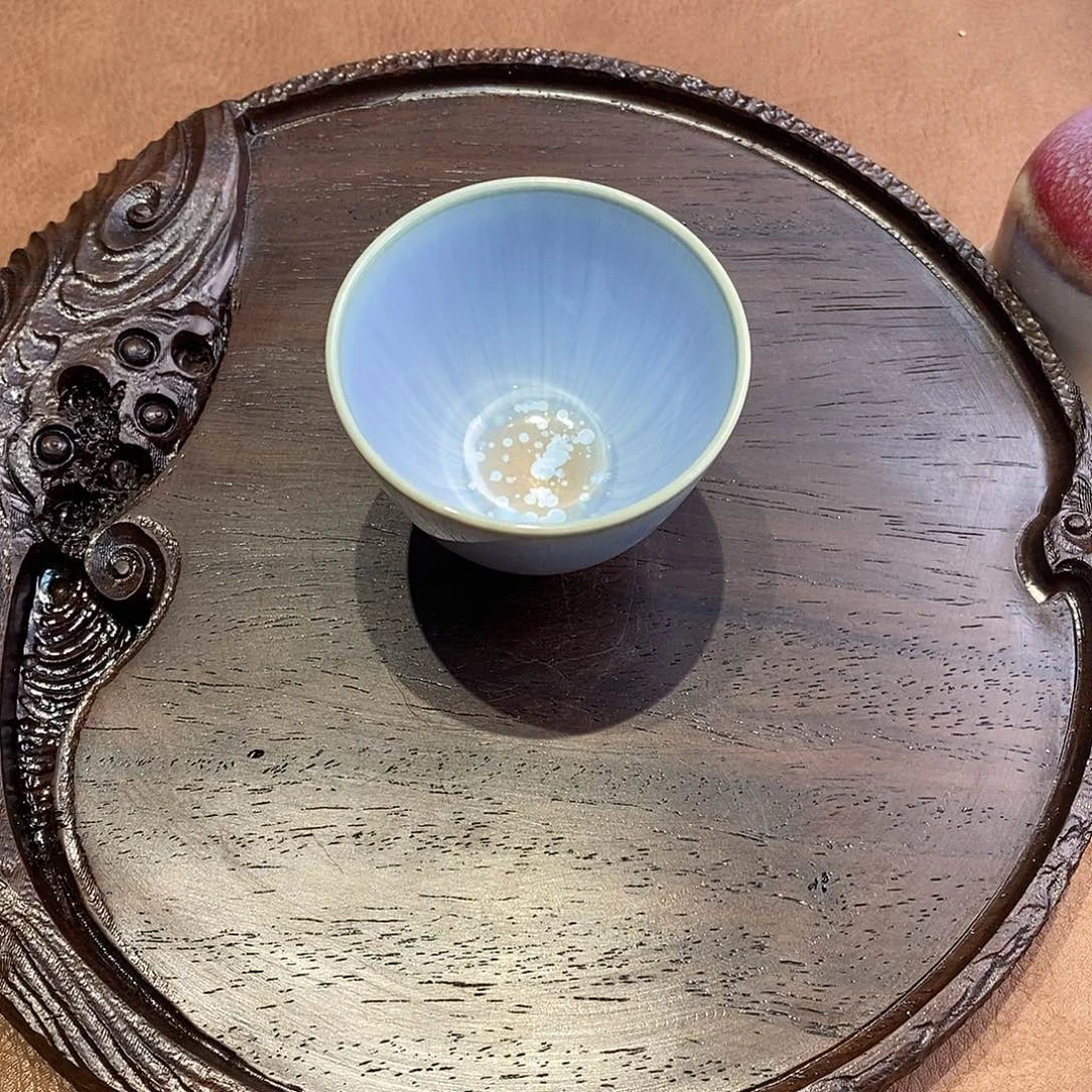 高温窑变工艺的茶杯
