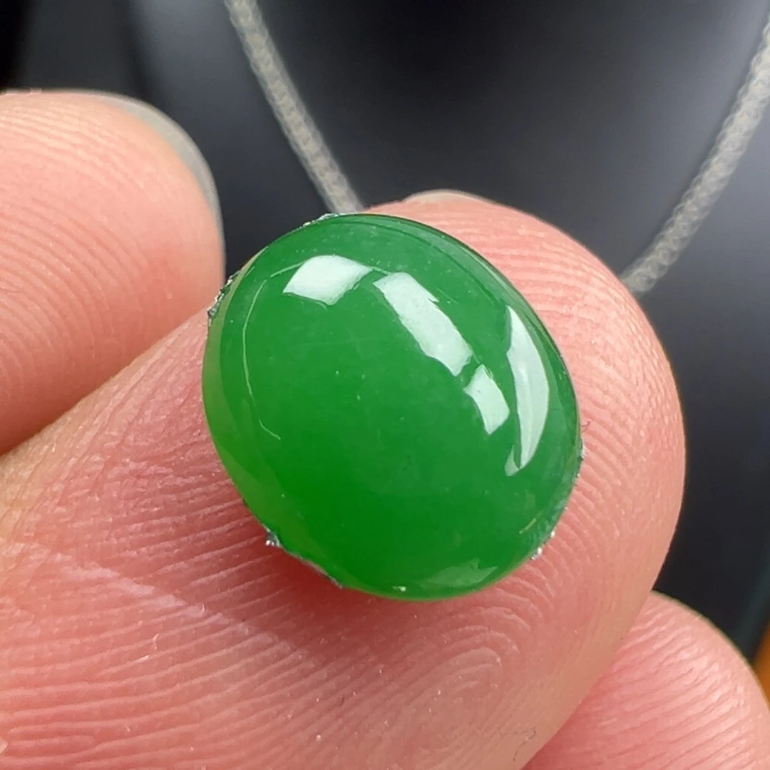 翡翠未镶嵌颈饰蛋面9.8