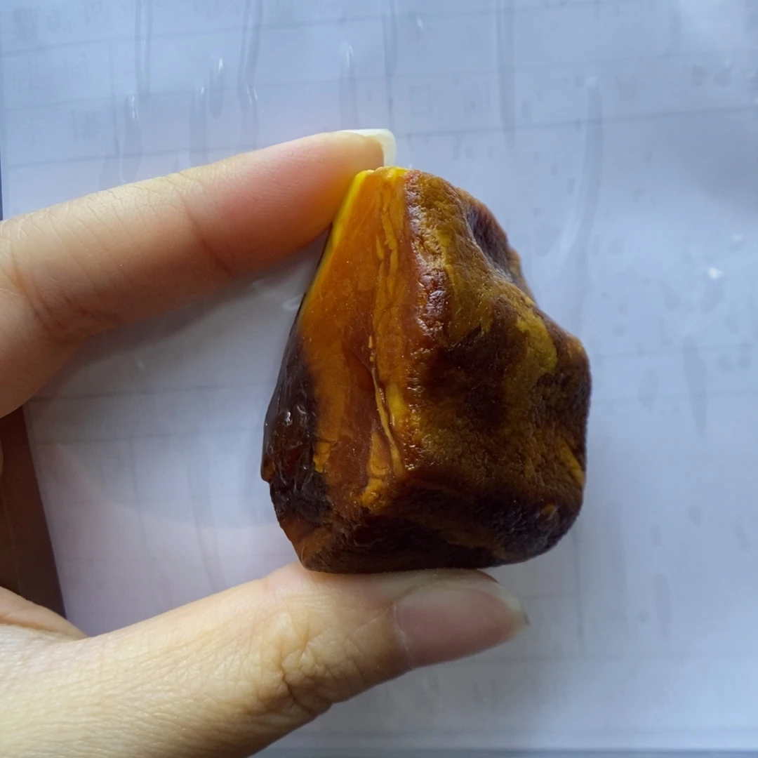 未镶嵌定制蜜蜡郎