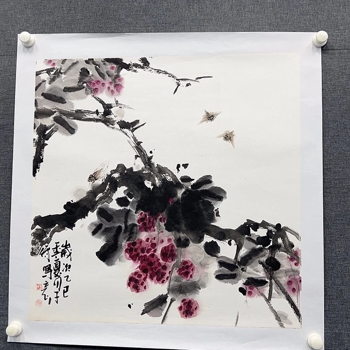 国画书画作品多次