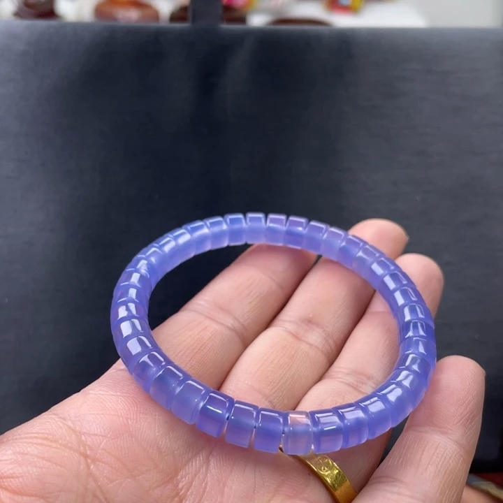 捉***客玛瑙/玉髓未镶嵌手镯