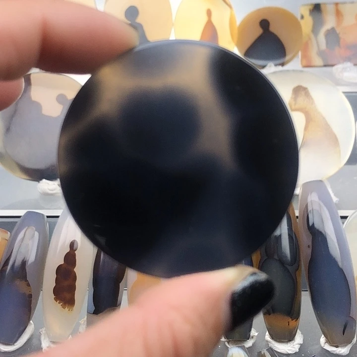 查罗石未镶嵌珠宝半成品55