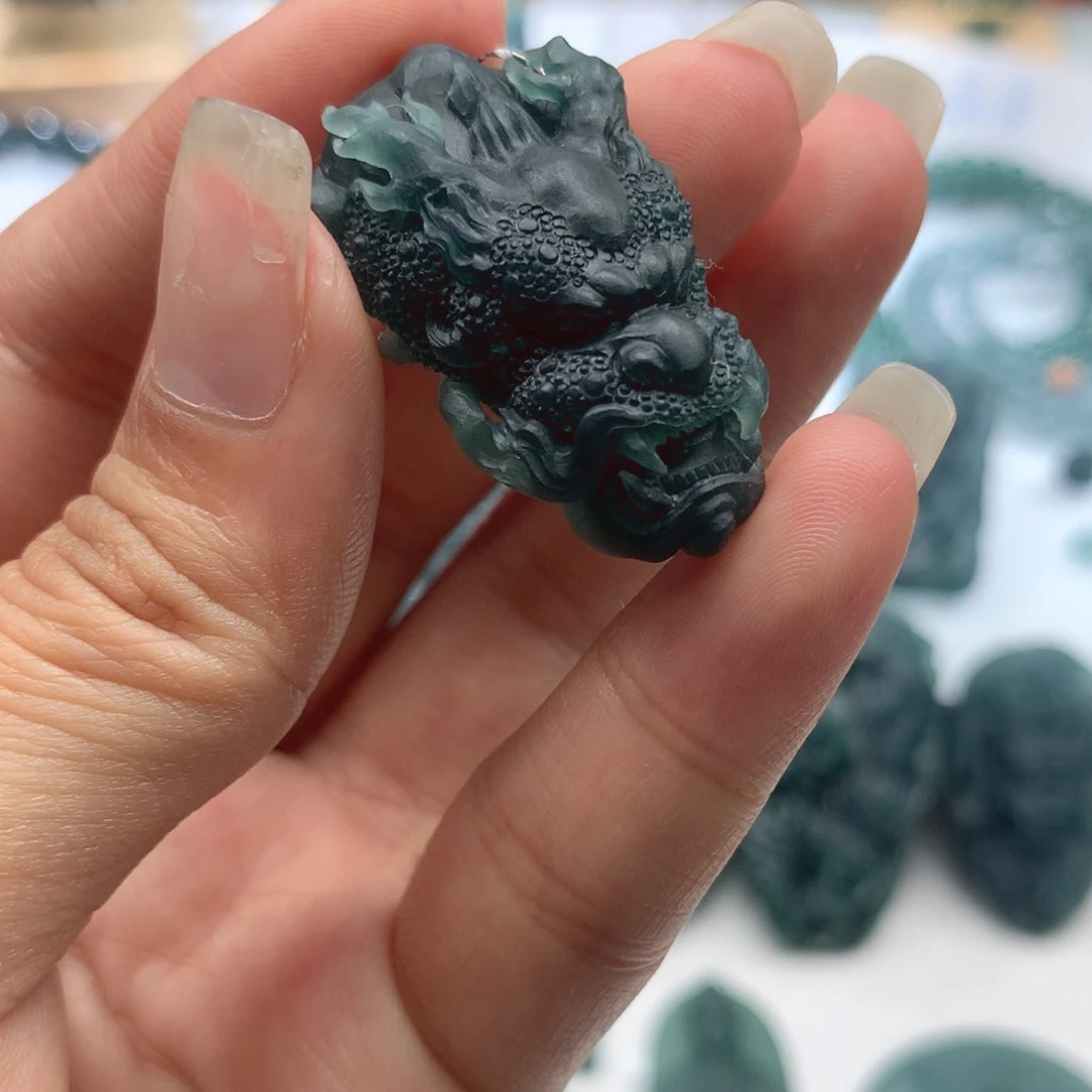 定制翡翠未镶嵌毛货不退不换