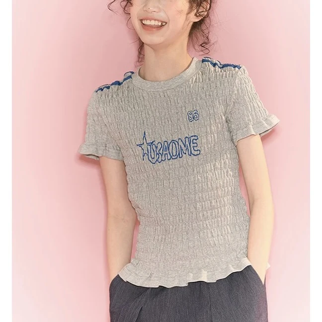 0375儿童春夏泡泡短袖T恤