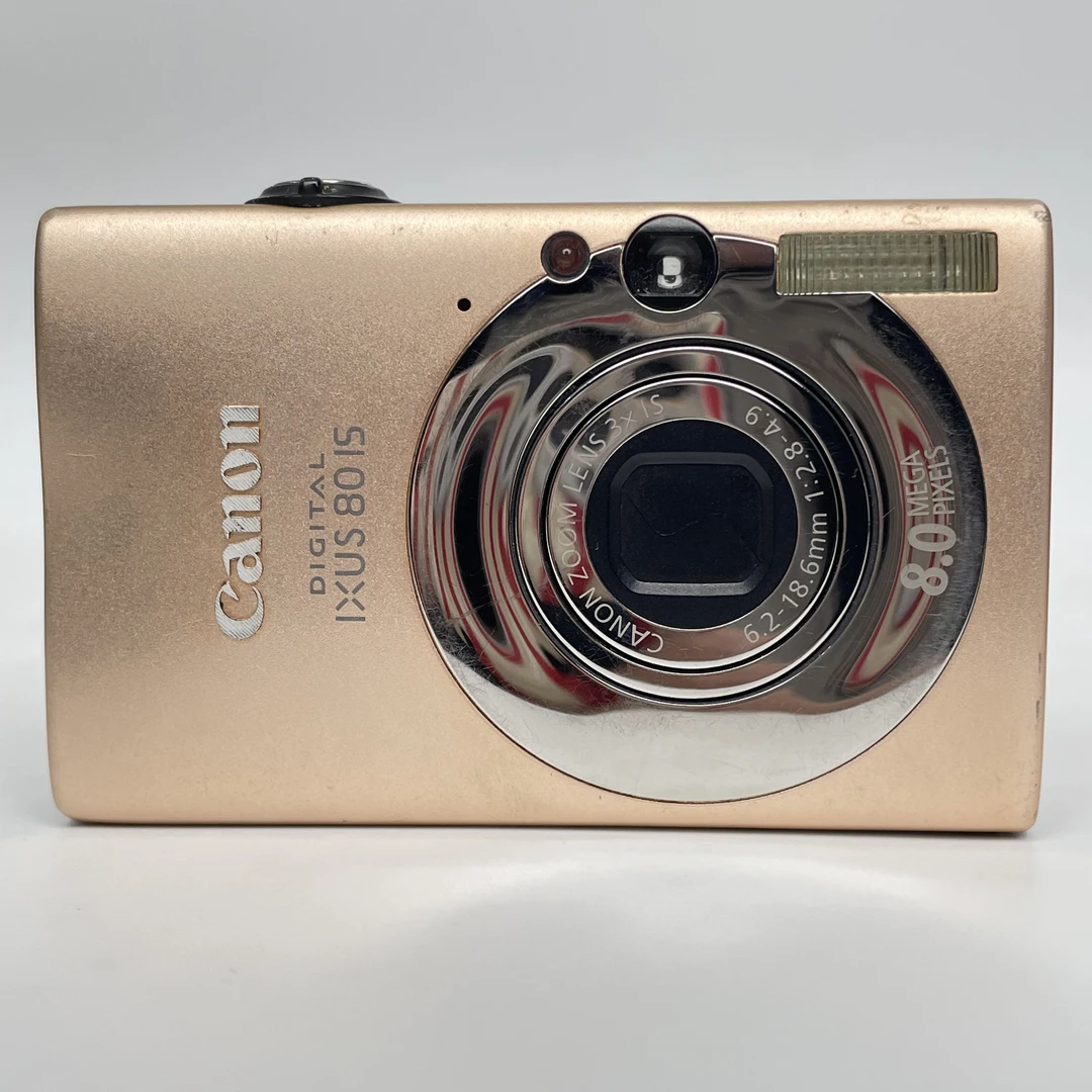 95新 Canon/佳能 ixus80金色福利价800万像素3倍变焦复古ccd