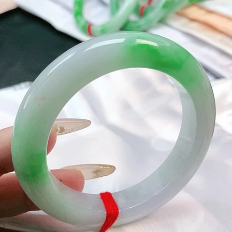 未镶嵌手镯翡翠环**雅1853