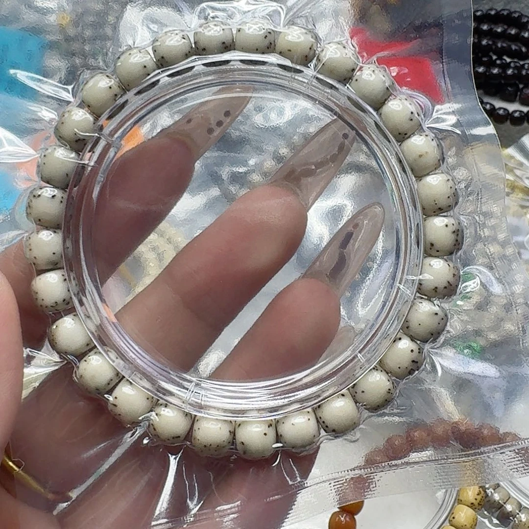 星月菩提手串65殿堂半臂大留白河豚星月菩提87桶单圈