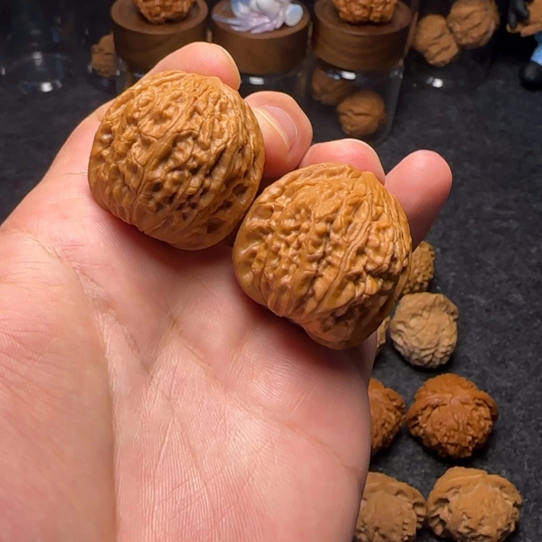 文玩核桃吊坠全品 35尺 石子磨