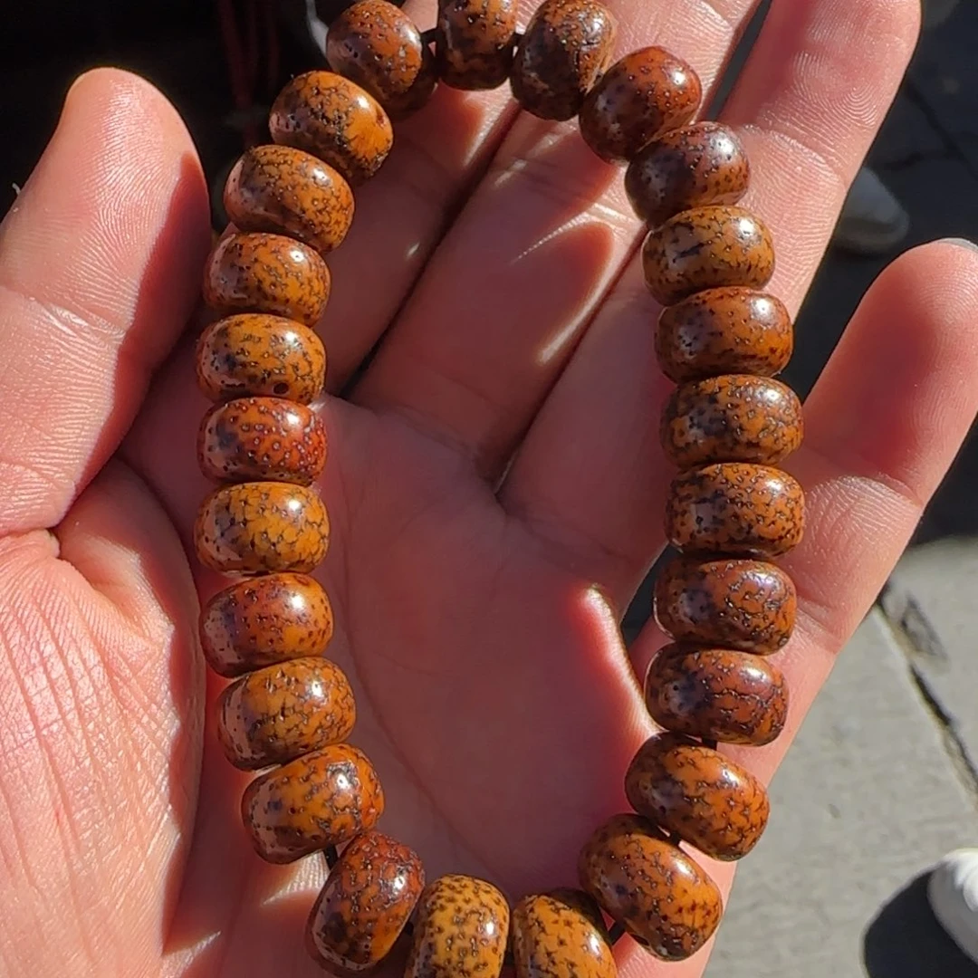 星月菩提吊坠拉萨小扎西精品文玩