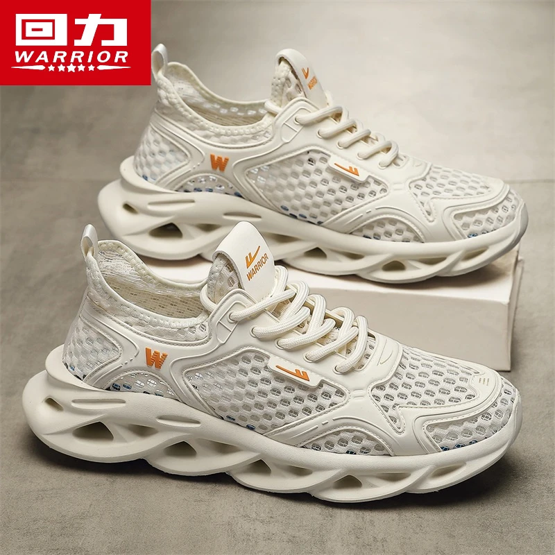 回力网面男鞋冬季透气2025新款镂空洞洞运动休闲鞋子百搭轻便潮鞋