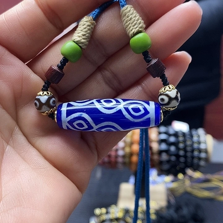 玛瑙/玉髓合金颈饰