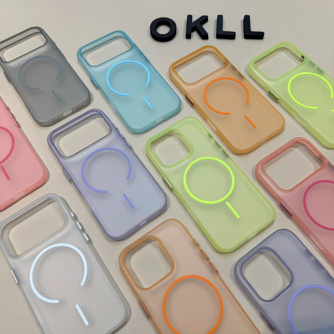 BANCA磨砂肤感磁吸PC壳适用iPhone17/16手机壳苹果15/14/13/1211