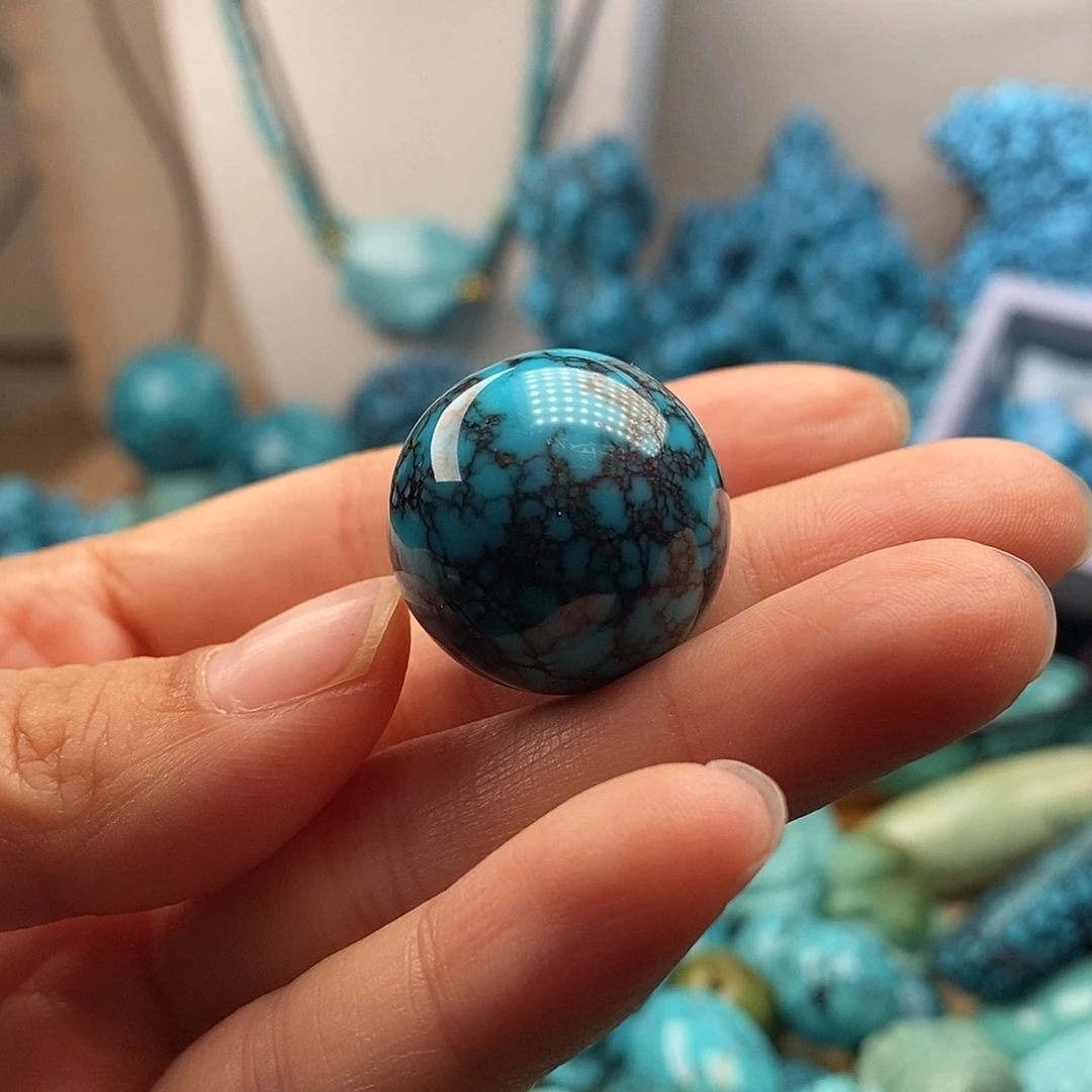 绿松石未镶嵌珠宝半成品