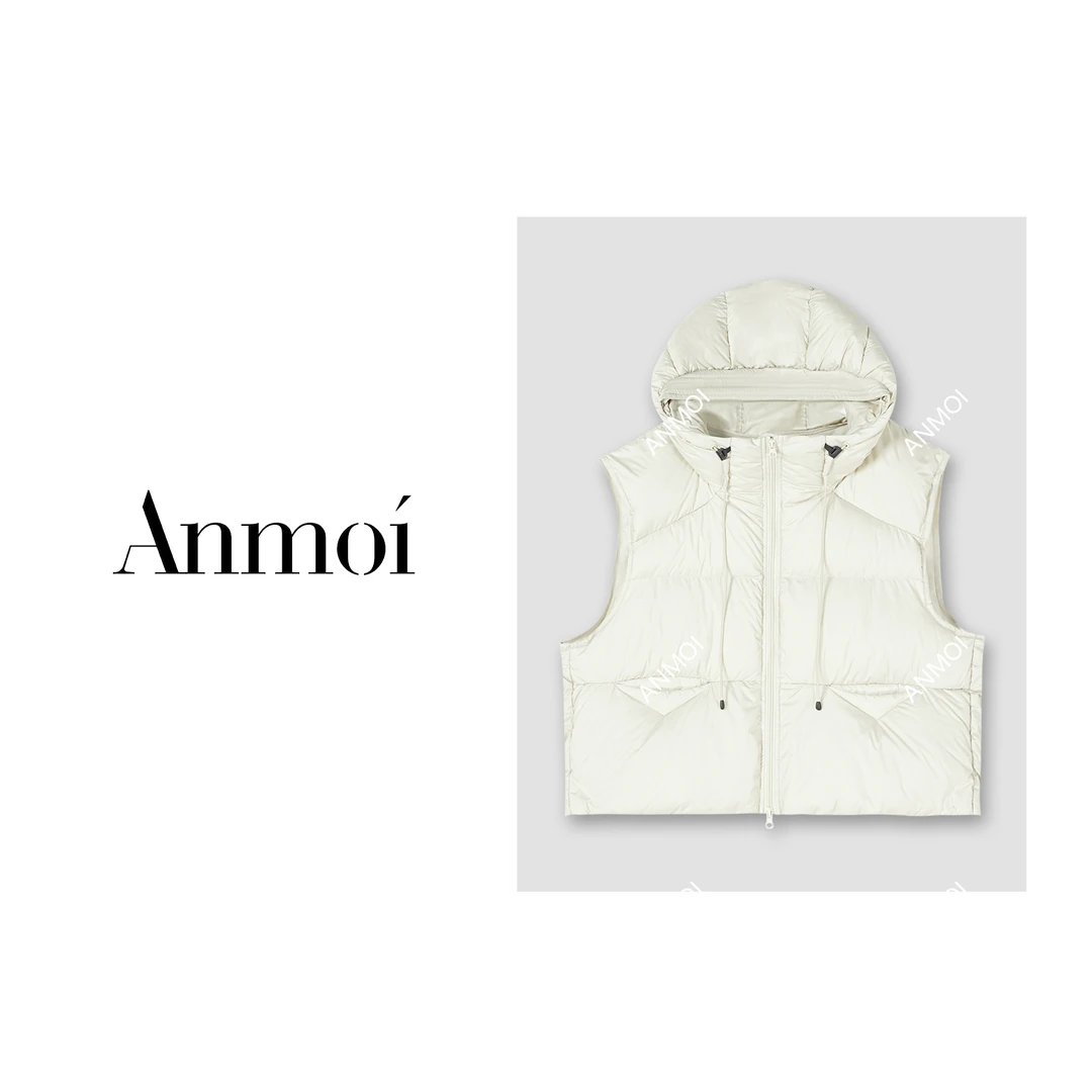 ANMOIII【安安 年度 宠粉专属】新国标云感高奢连帽马甲