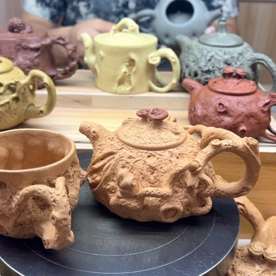 茶壶紫砂全手工制作