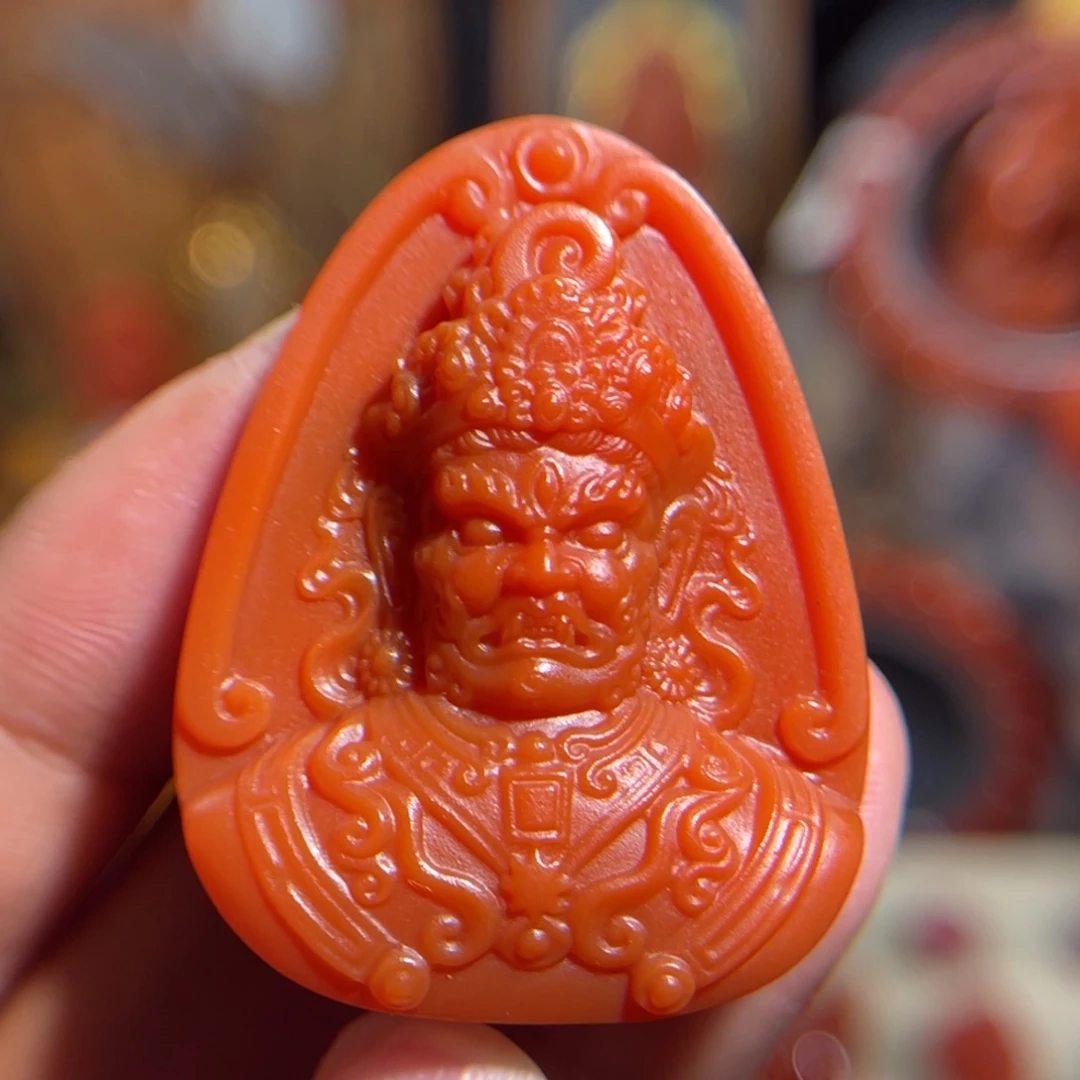 南红玛瑙未镶嵌配饰不动明王