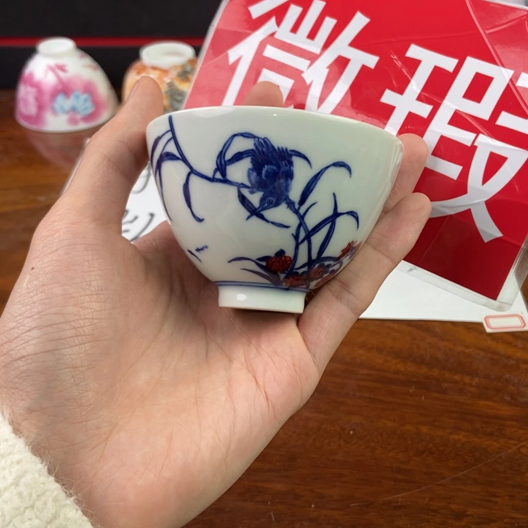 杯景德镇手绘陶瓷艺术