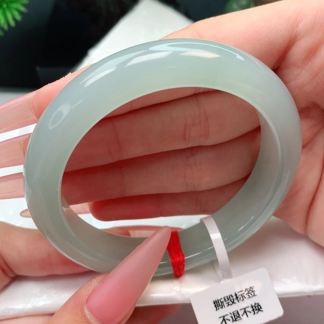 未镶嵌手镯翡翠正圈5758强推高品质