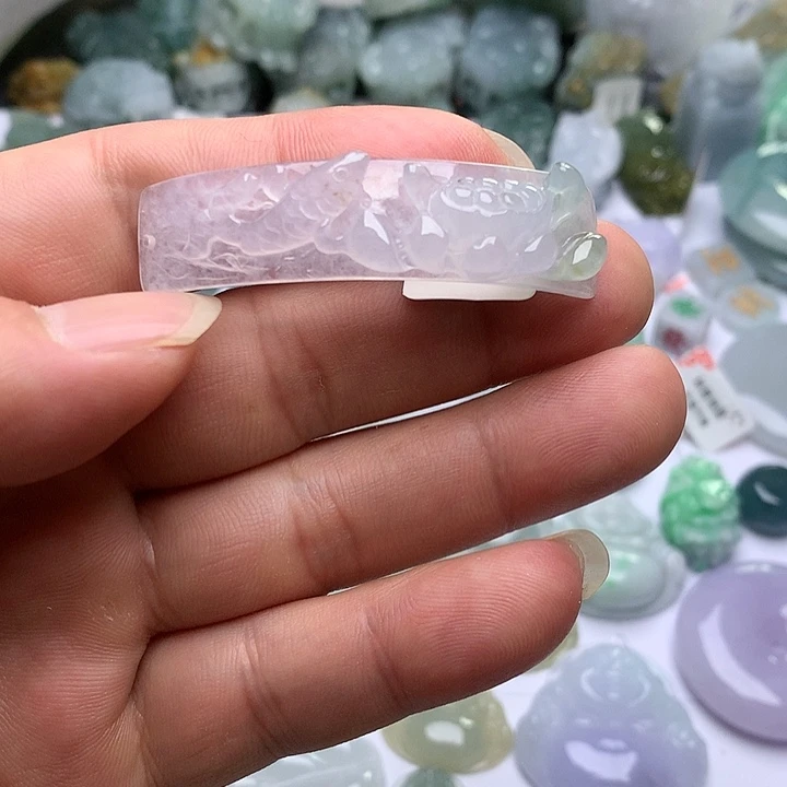 翡翠未镶嵌颈饰天然翡翠