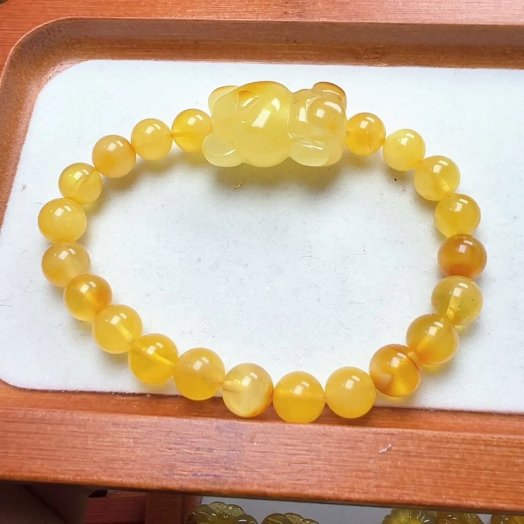 琥珀吊坠(不含链)未镶嵌