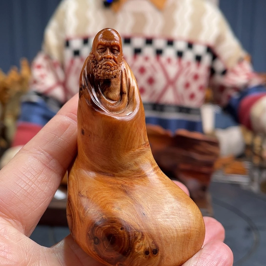 柏木（崖柏）手把件