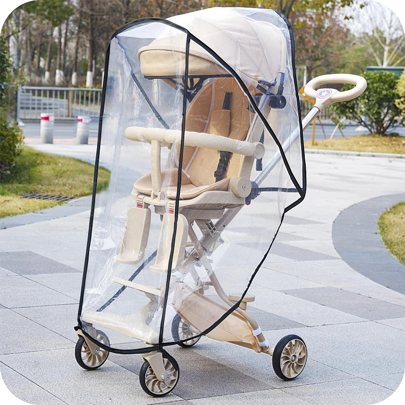 通用型遛娃神器雨罩防风防雨保暖婴儿车挡风防护用品