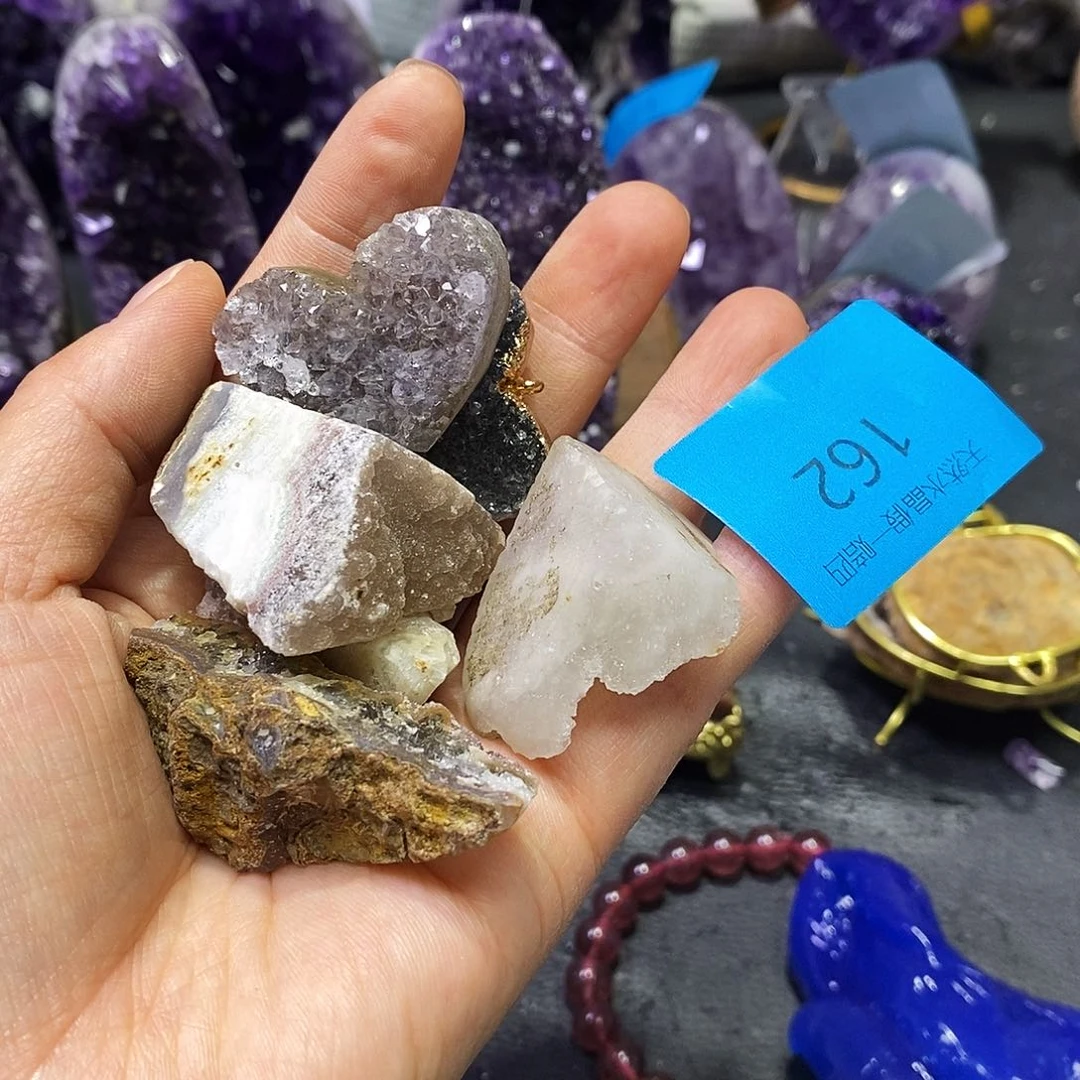 水晶珠宝半成品未镶嵌