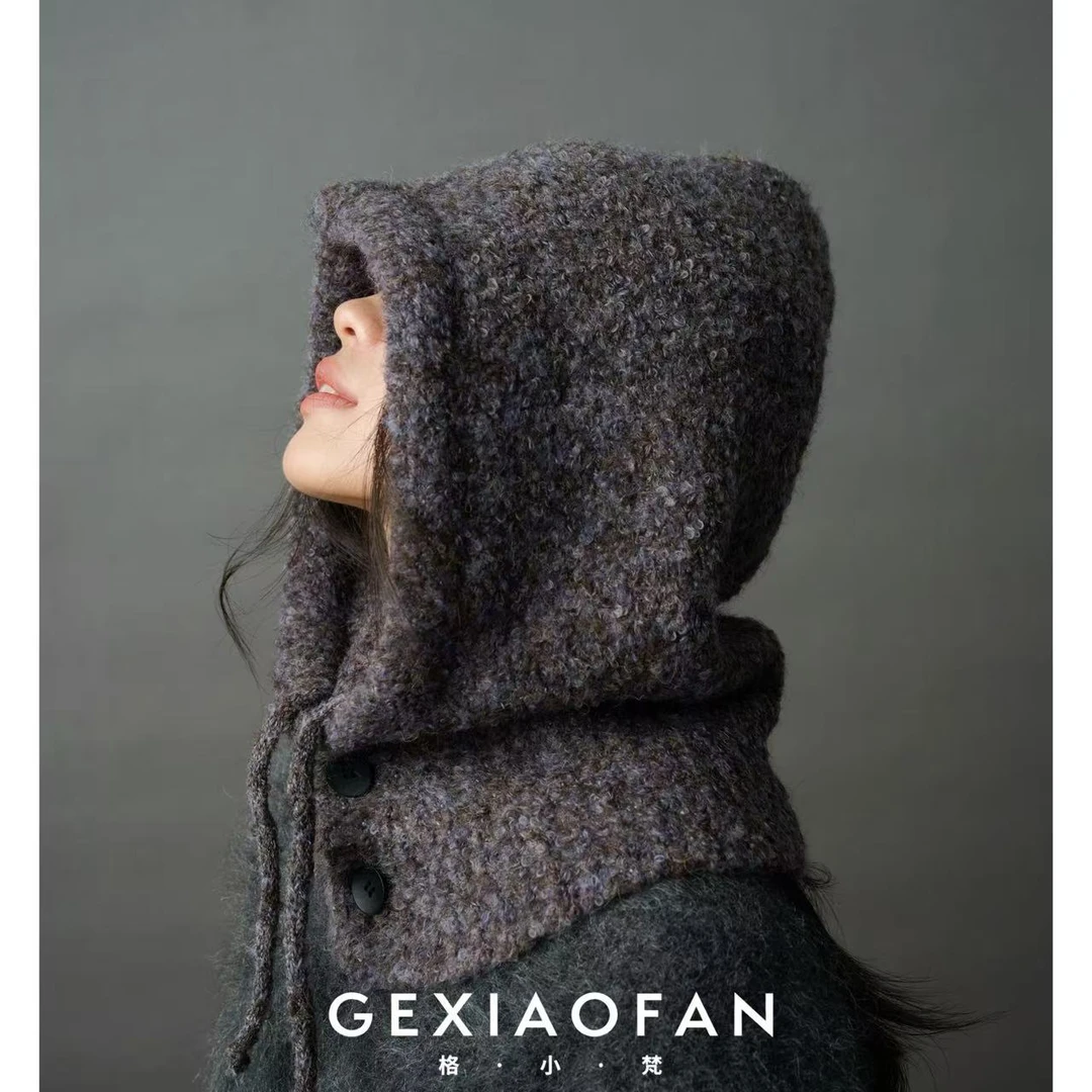 格小梵·韩版冬季巴拉克拉法帽保暖护耳防风显脸小帽子女秋冬围脖