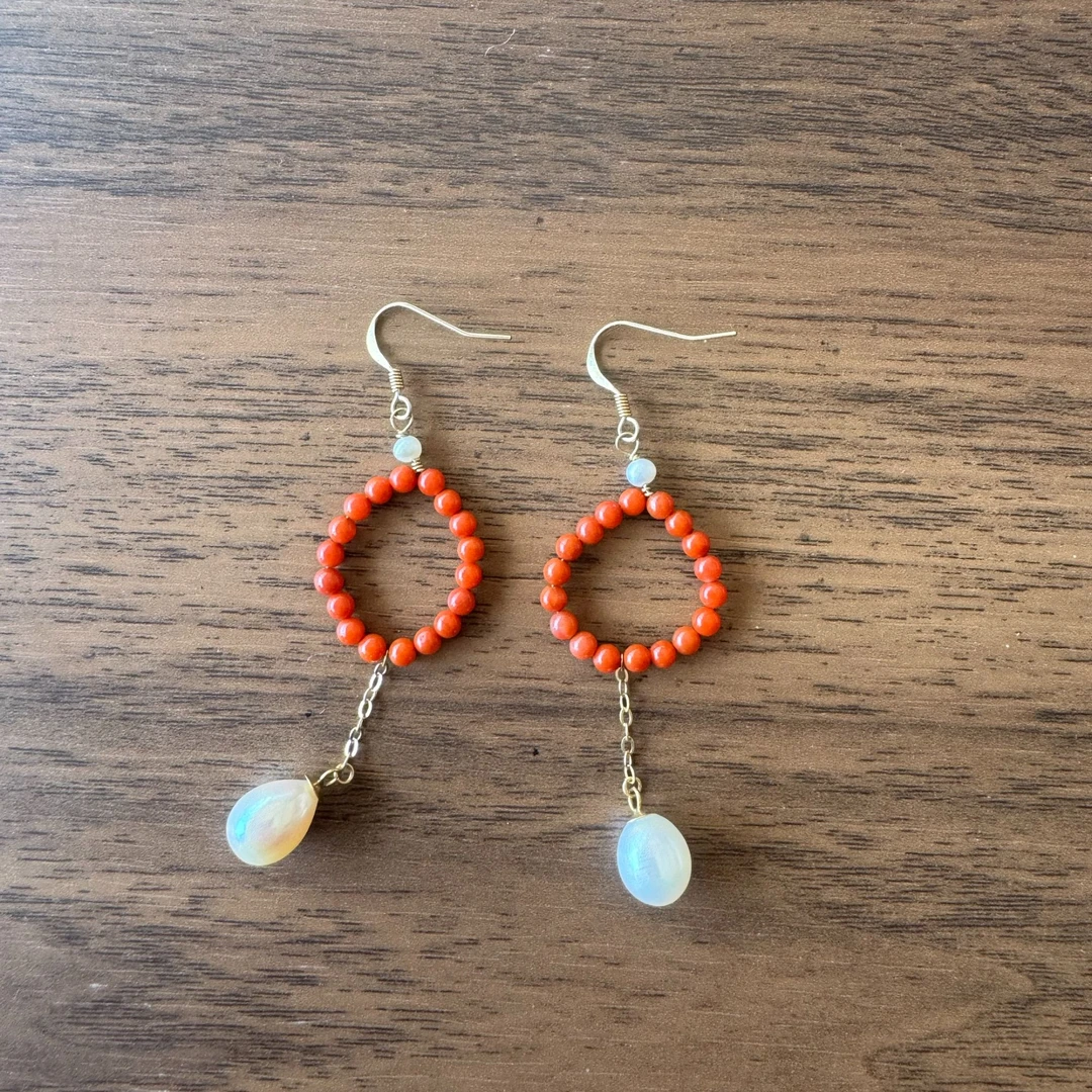 【诗语】南红耳钩多样性发一QT-358